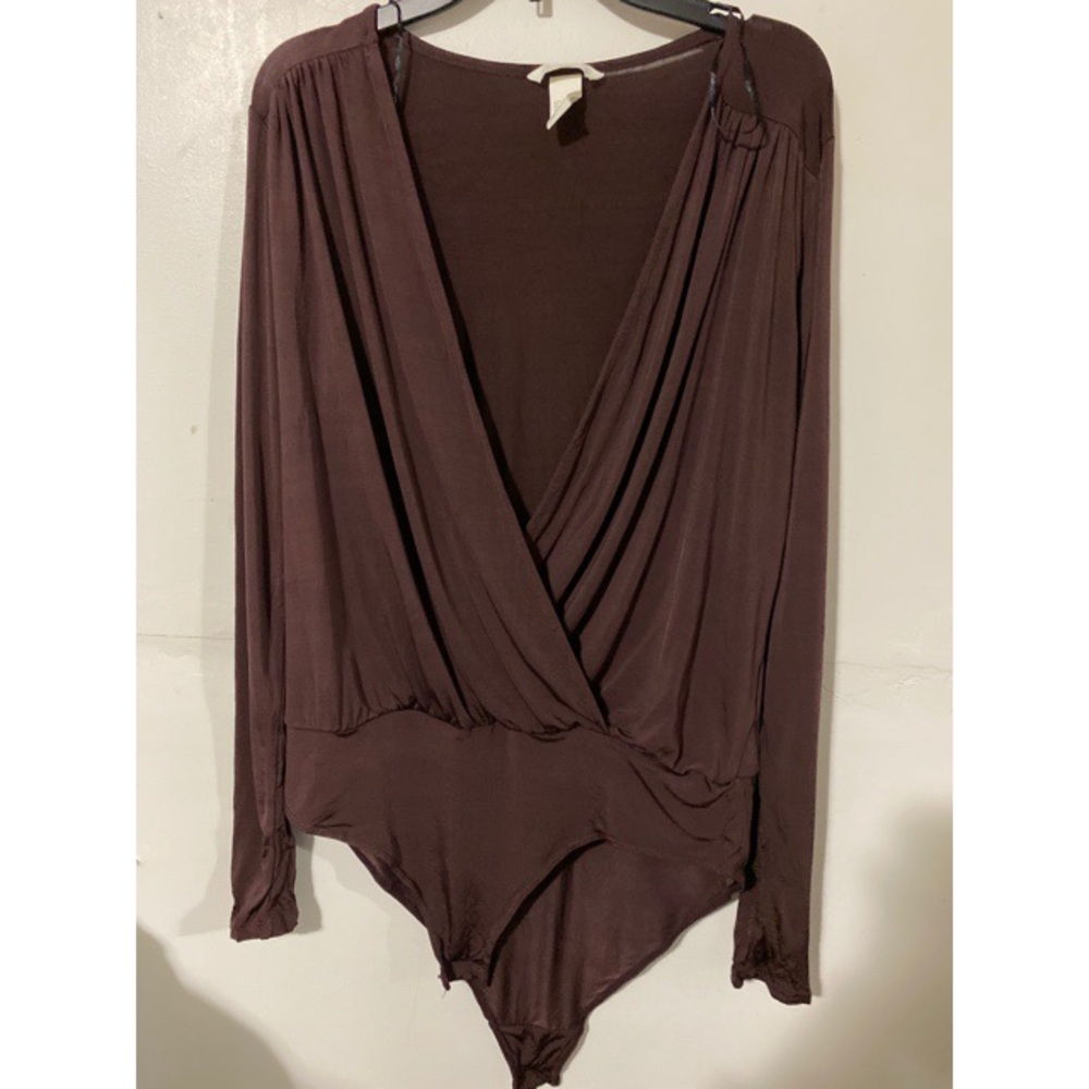 Purple long sleeve top